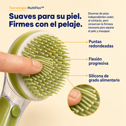 Cepillo Spa 3 en 1 para Perros