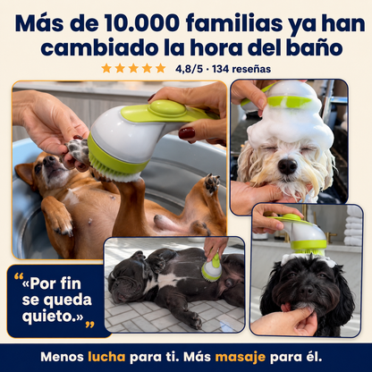 Cepillo Spa 3 en 1 para Perros